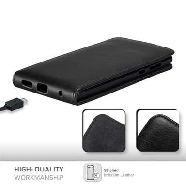 Sony Xperia L1 Flipfodral Skal (Svart)