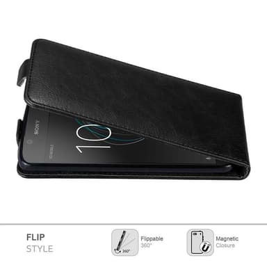 Sony Xperia L1 Flipfodral Skal (Svart)