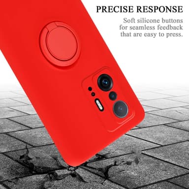 Skal Xiaomi 11T / 11T PRO Fodral Case (Röd)