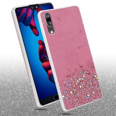 Huawei P20 Skal Fodral Case (Rose)