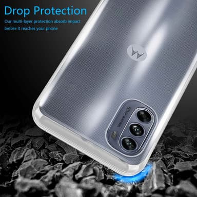 Motorola MOTO G62 5G Skal Fodral Case (Transparent)