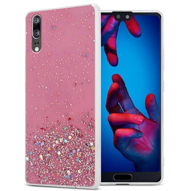 Huawei P20 Skal Fodral Case (Rose)
