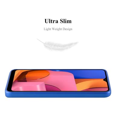 Skal Samsung Galaxy A20s Fodral Case (Blå)
