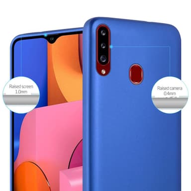 Skal Samsung Galaxy A20s Fodral Case (Blå)