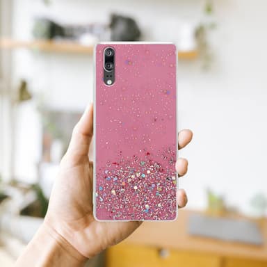 Huawei P20 Skal Fodral Case (Rose)