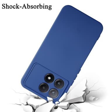 Xiaomi Poco X6 Pro Skal Fodral Case (Blå)