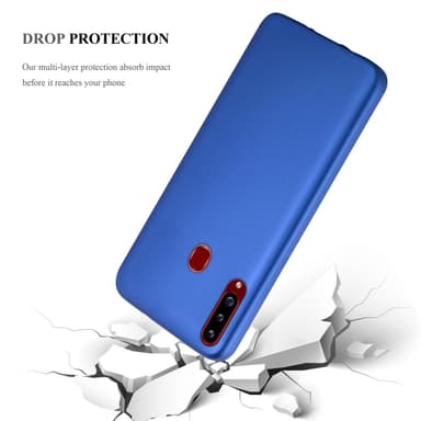 Skal Samsung Galaxy A20s Fodral Case (Blå)
