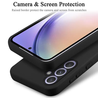 Samsung Galaxy A54 5G Skal Fodral Case (Svart)