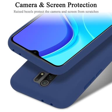 Xiaomi RedMi 9 Skal Fodral Case (Blå)