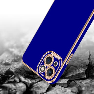 iPhone 13 Skal Fodral Case (Blå)