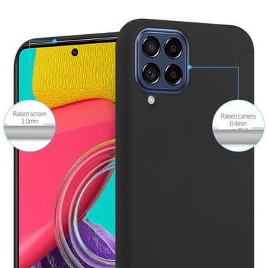 Skal Samsung Galaxy M53 5G Fodral Case (Svart)