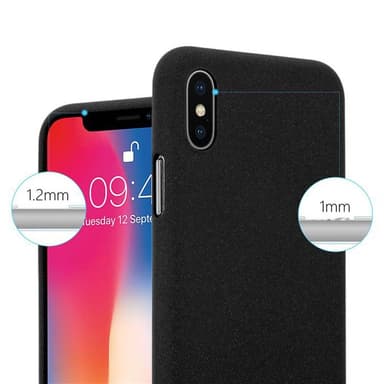 Skal iPhone X / XS Fodral Case (Svart)