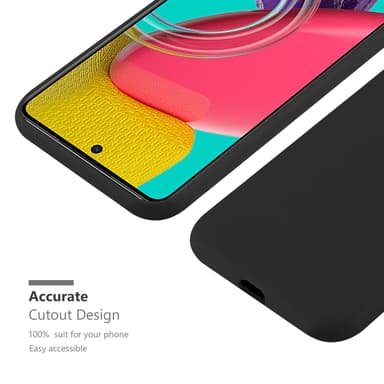 Skal Samsung Galaxy M53 5G Fodral Case (Svart)