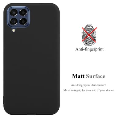 Skal Samsung Galaxy M53 5G Fodral Case (Svart)