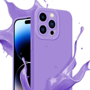 iPhone 14 PRO Skal Fodral Case (Lila)