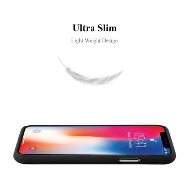 Skal iPhone X / XS Fodral Case (Svart)