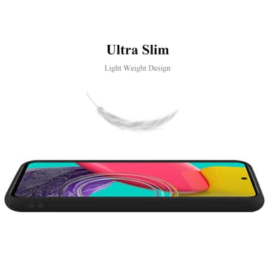 Skal Samsung Galaxy M53 5G Fodral Case (Svart)