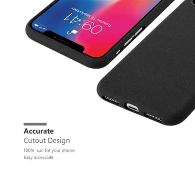 Skal iPhone X / XS Fodral Case (Svart)