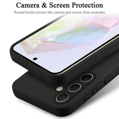 Samsung Galaxy A35 Skal Fodral Case (Svart)