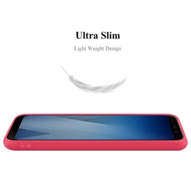 Skal Samsung Galaxy A5 2018 Fodral Case (Röd)