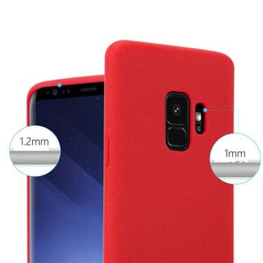 Skal Samsung Galaxy S9 Fodral Case (Röd)