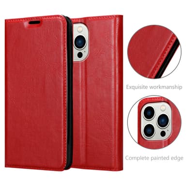 iPhone 14 PRO MAX Skal Fodral Case (Röd)