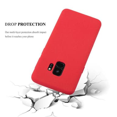 Skal Samsung Galaxy S9 Fodral Case (Röd)