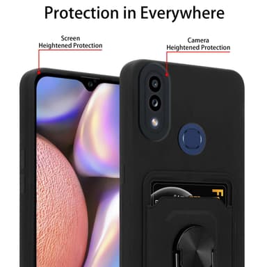 Samsung Galaxy A10s / M01s Skal Fodral (Svart)