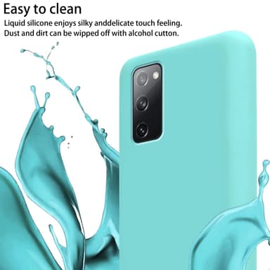 Samsung Galaxy S20 FE Skal Fodral Kedja (Turkos)