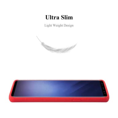 Skal Samsung Galaxy S9 Fodral Case (Röd)