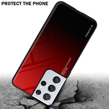 Samsung Galaxy S21 ULTRA Skal Fodral Case (Svart)