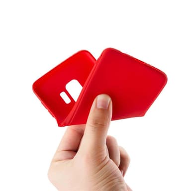 Skal Samsung Galaxy S9 Fodral Case (Röd)