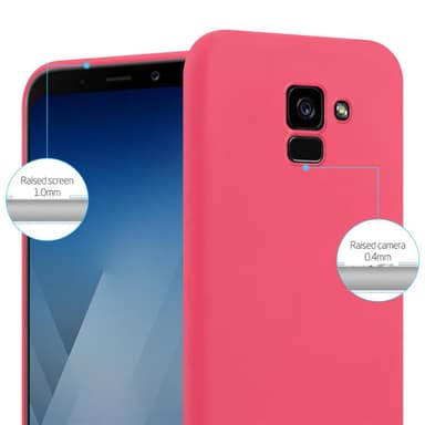 Skal Samsung Galaxy A5 2018 Fodral Case (Röd)
