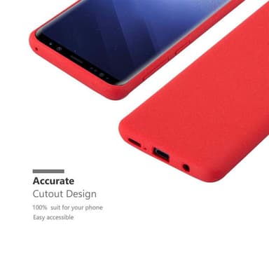 Skal Samsung Galaxy S9 Fodral Case (Röd)