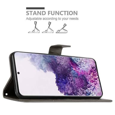 Samsung Galaxy S20 PLUS Plånboksfodral Skal (Grå)
