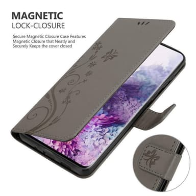 Samsung Galaxy S20 PLUS Plånboksfodral Skal (Grå)