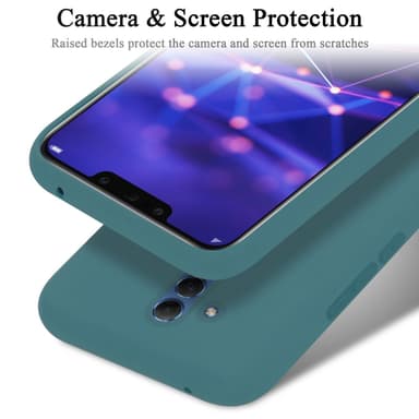 Huawei MATE 20 LITE Skal Fodral Case (Grön)