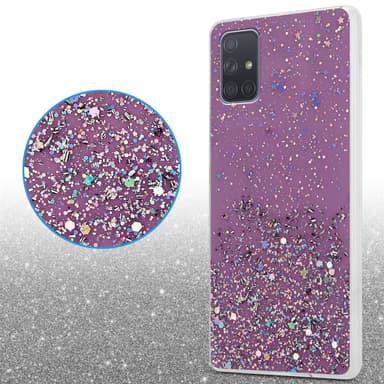 Samsung Galaxy A71 4G Skal Fodral Case (Lila)