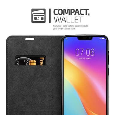 Vivo Y81i Skal Fodral Case (Svart)