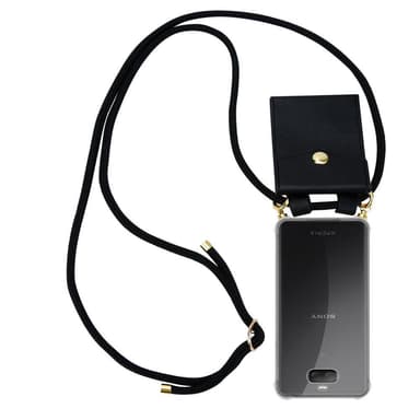 Sony Xperia 10 PLUS Skal Fodral Kedja (Svart)
