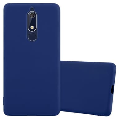 Skal Nokia 5.1 Fodral Case (Blå)