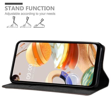 LG K61 Skal Fodral Case (Brun)