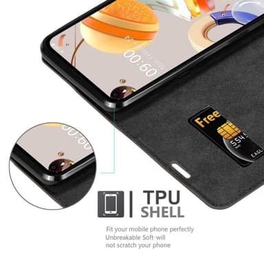 LG K61 Skal Fodral Case (Brun)