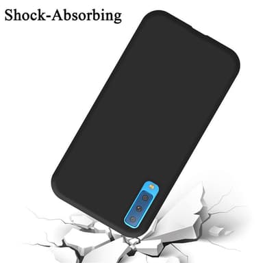 Samsung Galaxy A7 2018 Skal Fodral Case (Svart)