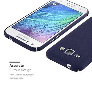 Samsung Galaxy J1 2015 Skal Fodral Case (Blå)
