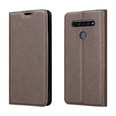 LG K61 Skal Fodral Case (Brun)