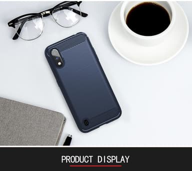 Samsung Galaxy A01 Skal Fodral Case (Blå)