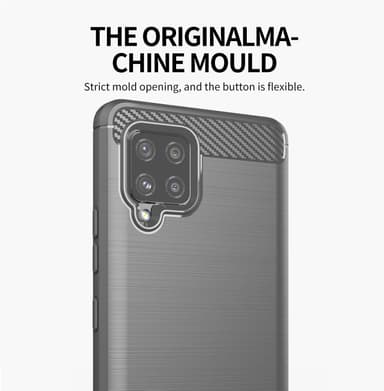 Samsung Galaxy A42 4G Skal Fodral Case (Grå)