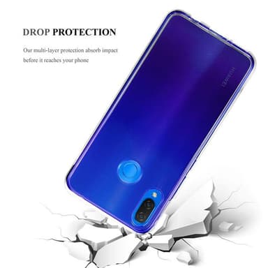 Huawei P SMART PLUS 2019 Skal Fodral Case (Transparent)