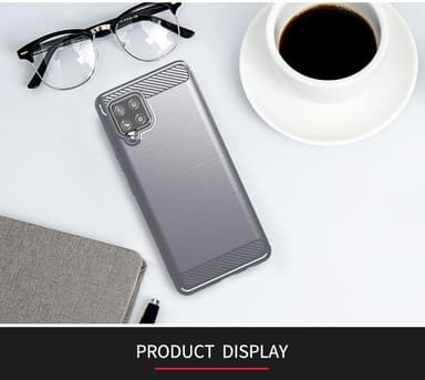 Samsung Galaxy A42 4G Skal Fodral Case (Grå)